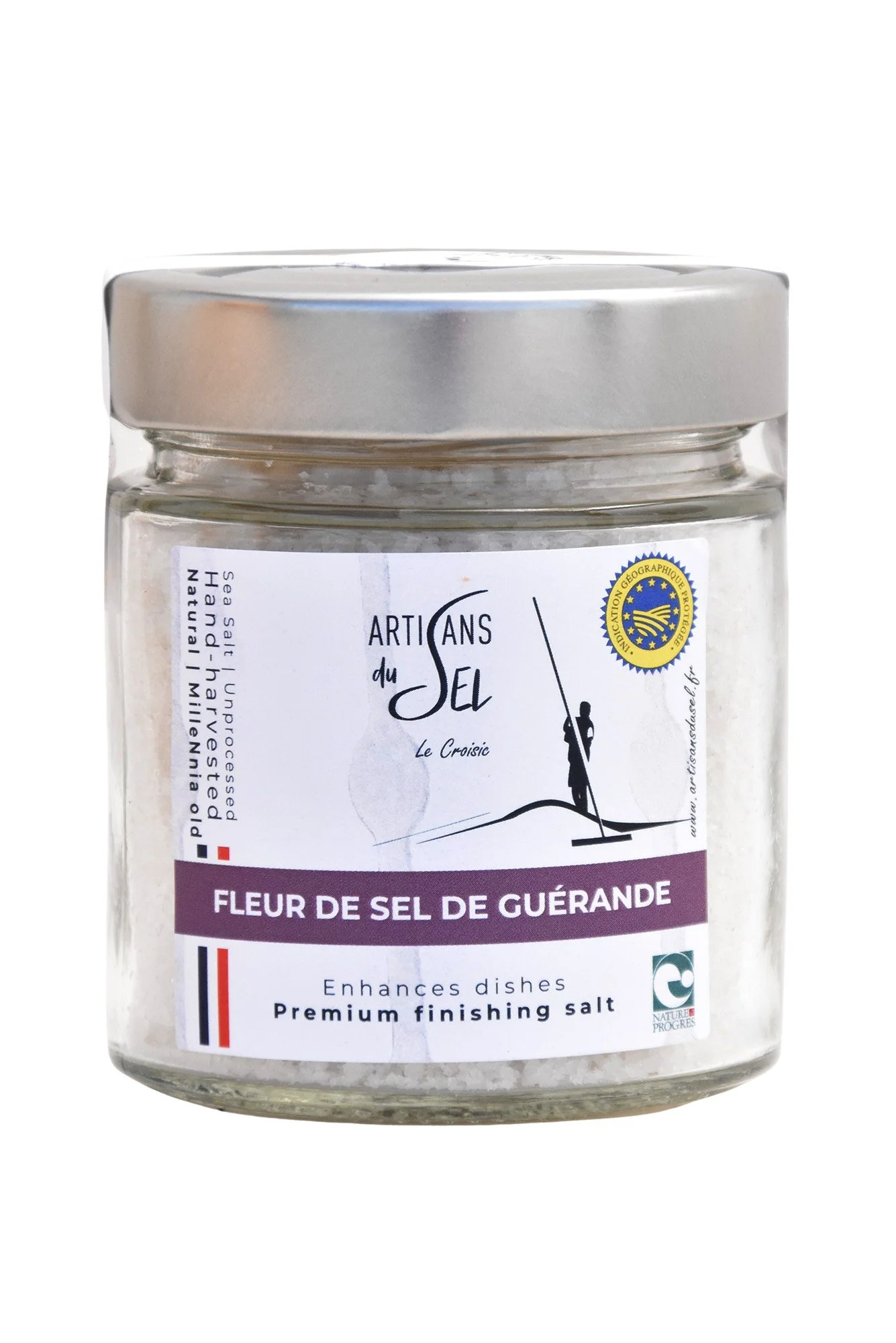 Fleur de Sel de Guérande IGP 150g | Artisans du sel
