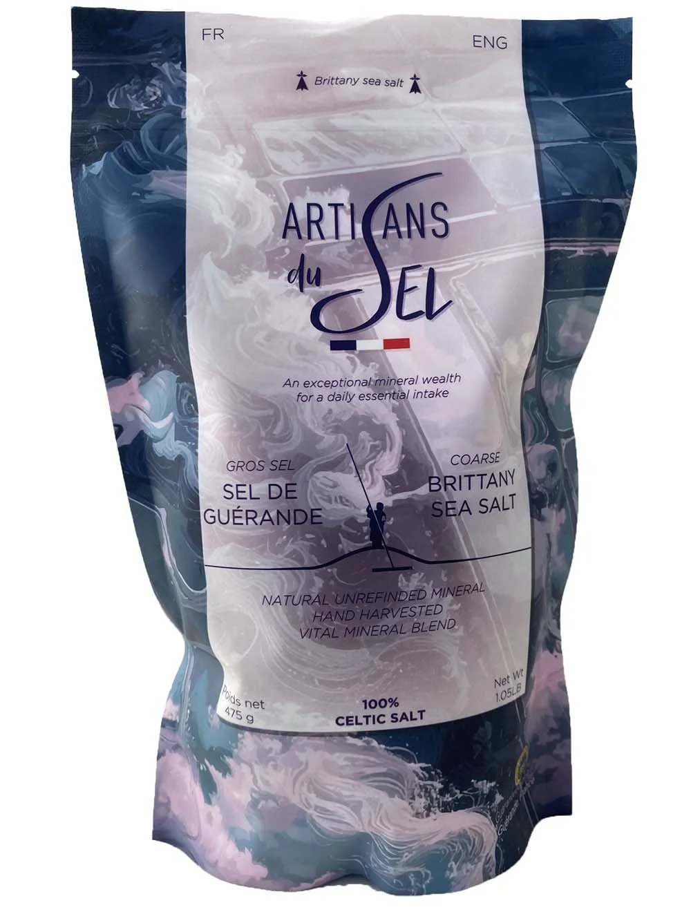 Celtic Sea Salt Coarse Grey 475g | Artisans du Sel