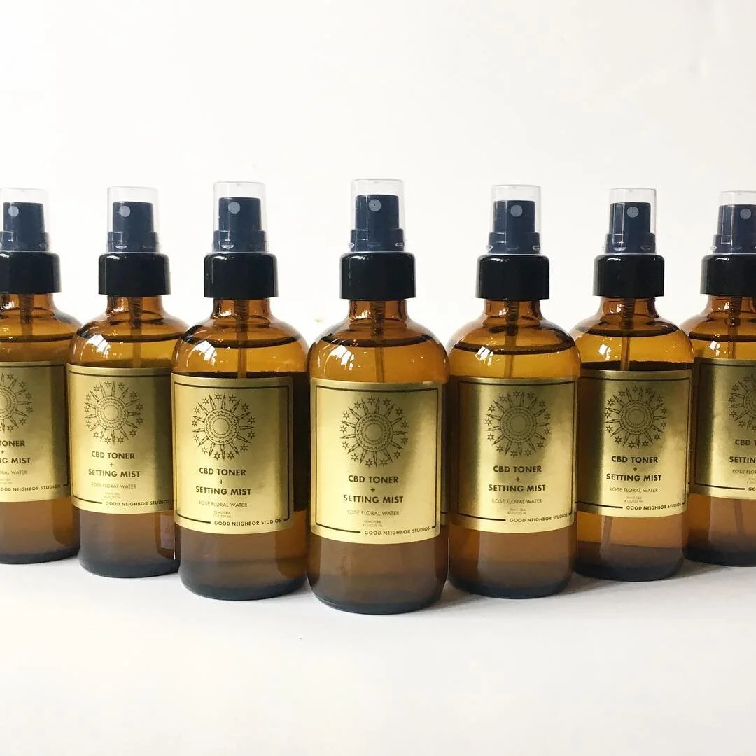 We are now featuring #cbd products starting with these facial toners. Feel free to get in touch for other #skincare #cbdskincare requests! #selfcare
