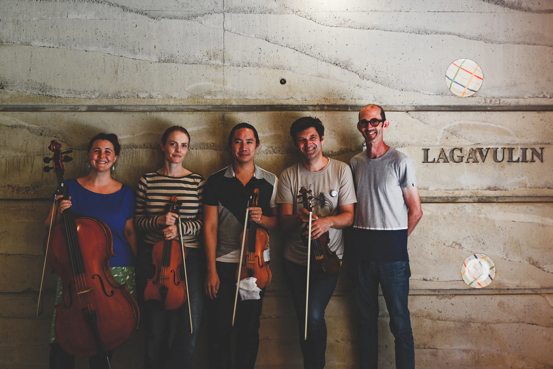 Hollows out of time premiere at Lagavulin