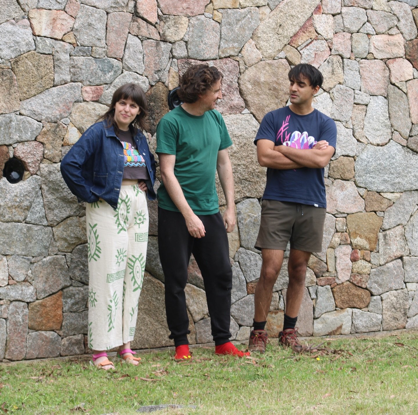 When the photographer says to &lsquo;act natural&rsquo; &hellip;!

LIIT w/ @kyrieandersonmusic @lawrencefolvig @nirantrumpet 

Day 2 artists-in-residence