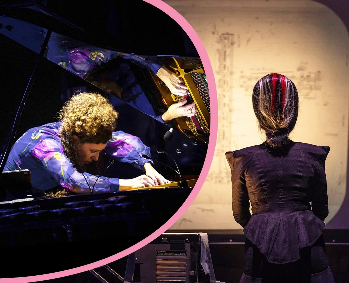 We promised more and you are not going to be disappointed! 

Coming up on August 22
Crumb&rsquo;s Lyre with Sonya Lifschitz and Christine Johnston

In this critically acclaimed reimagining of George Crumb&rsquo;s groundbreaking Makrokosmos, Book 1, p