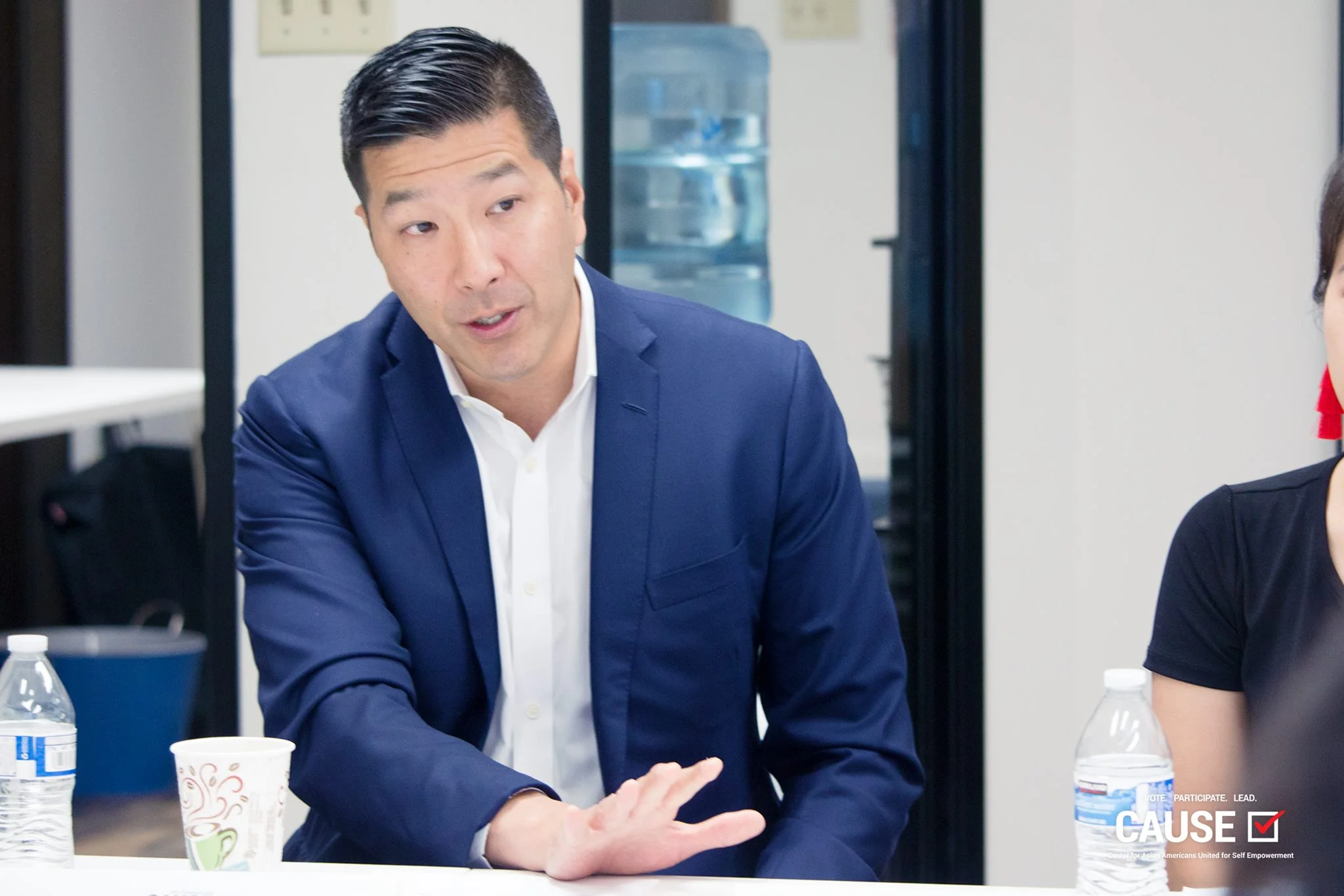 Paul Song speaking to the 2018 CAUSE Leadership Academy