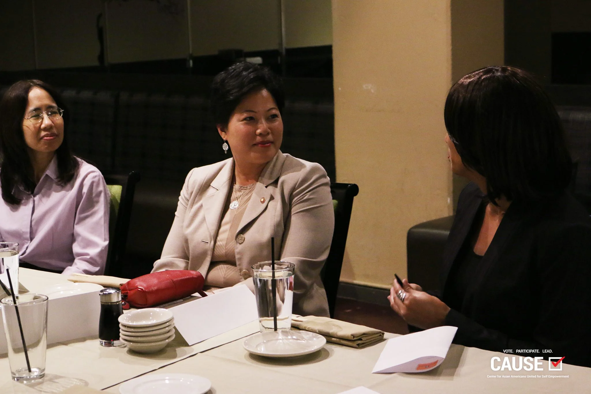 Janet Chin speaking to the 2017 CAUSE Veterans Initiative