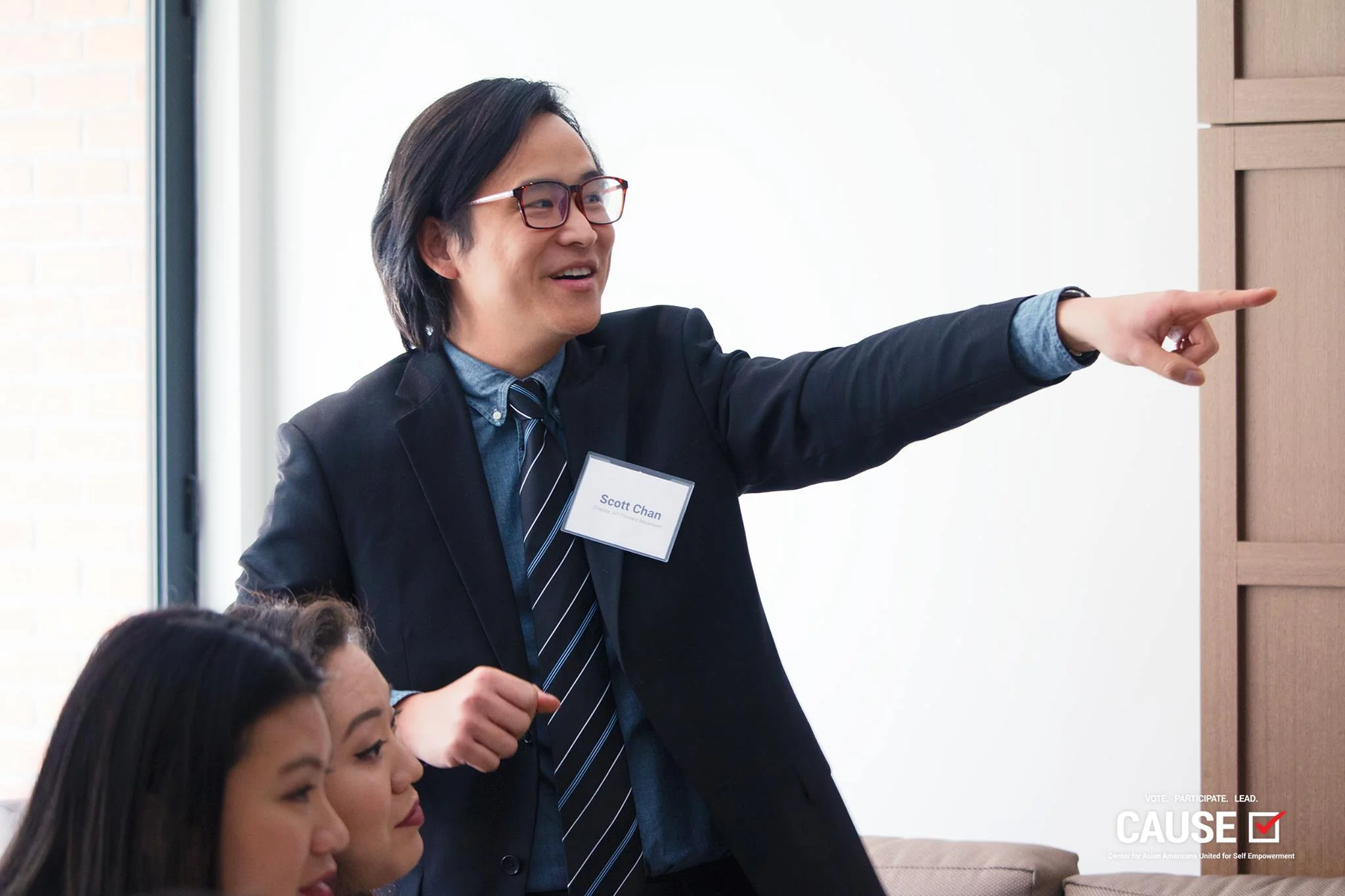 Scott Chan speaking to the 2019 CAUSE Leadership Network
