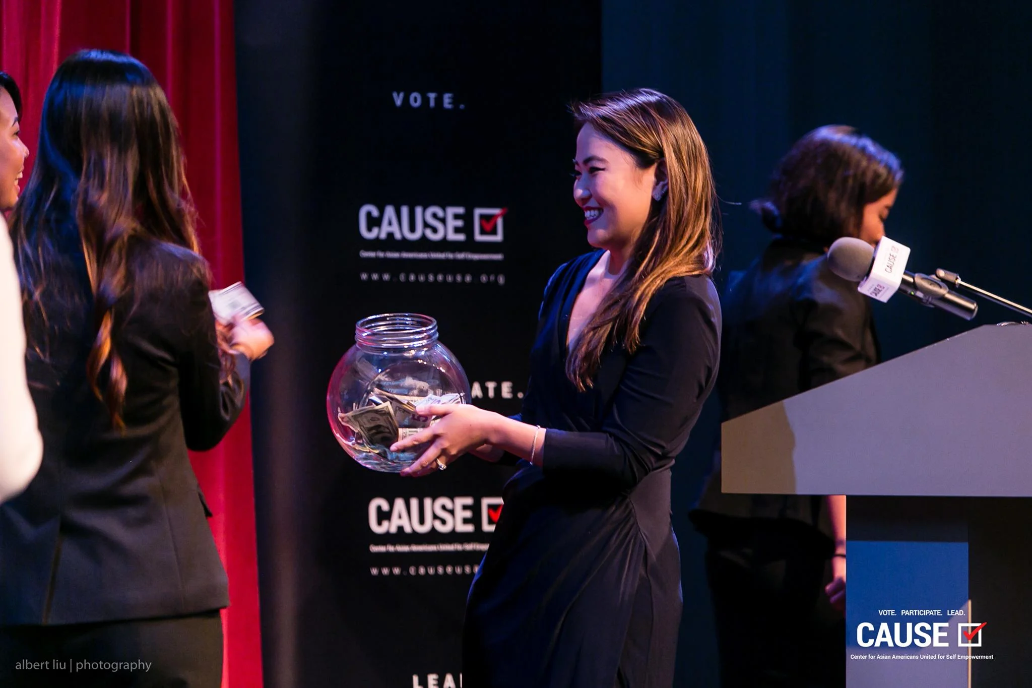Kim Yamasaki at the 2017 CAUSE Leadership Academy Graduation