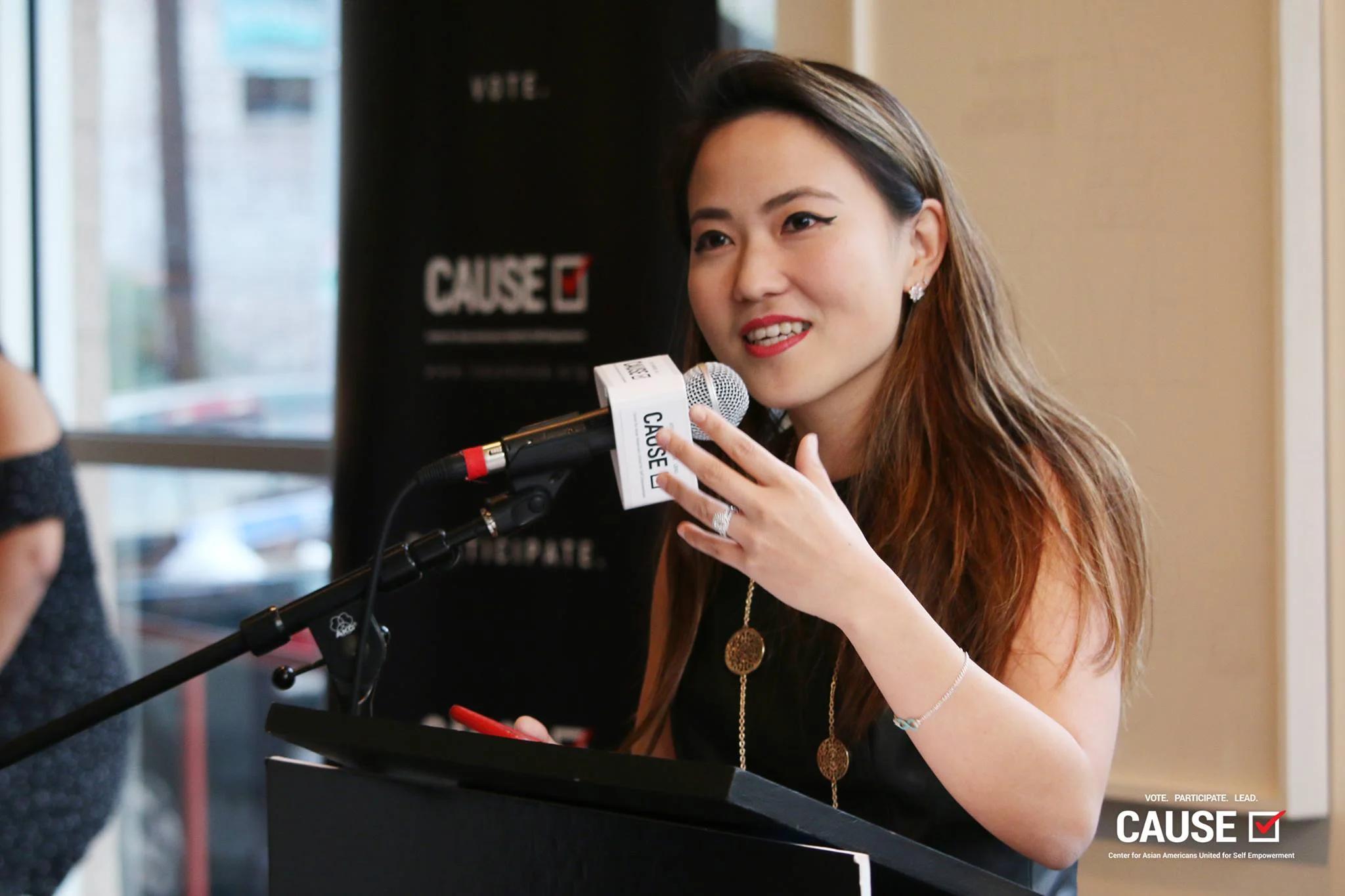 Kim Yamasaki at the 2017 CAUSE Alumni Reception