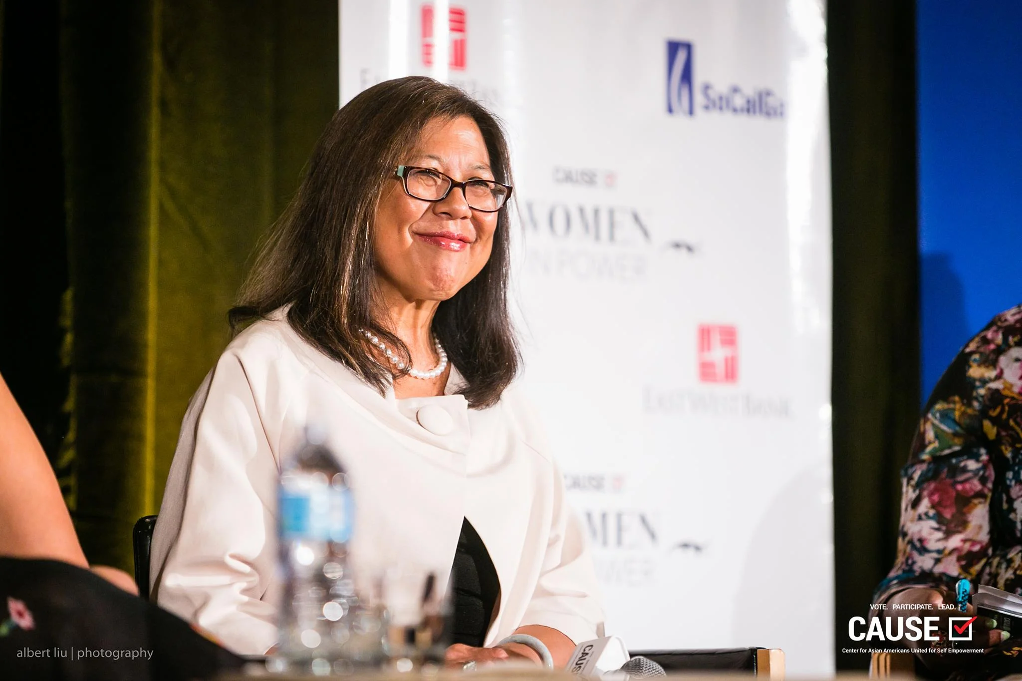 Betty Yee speaking at the 2017 CAUSE Women in Power Leadership Conference
