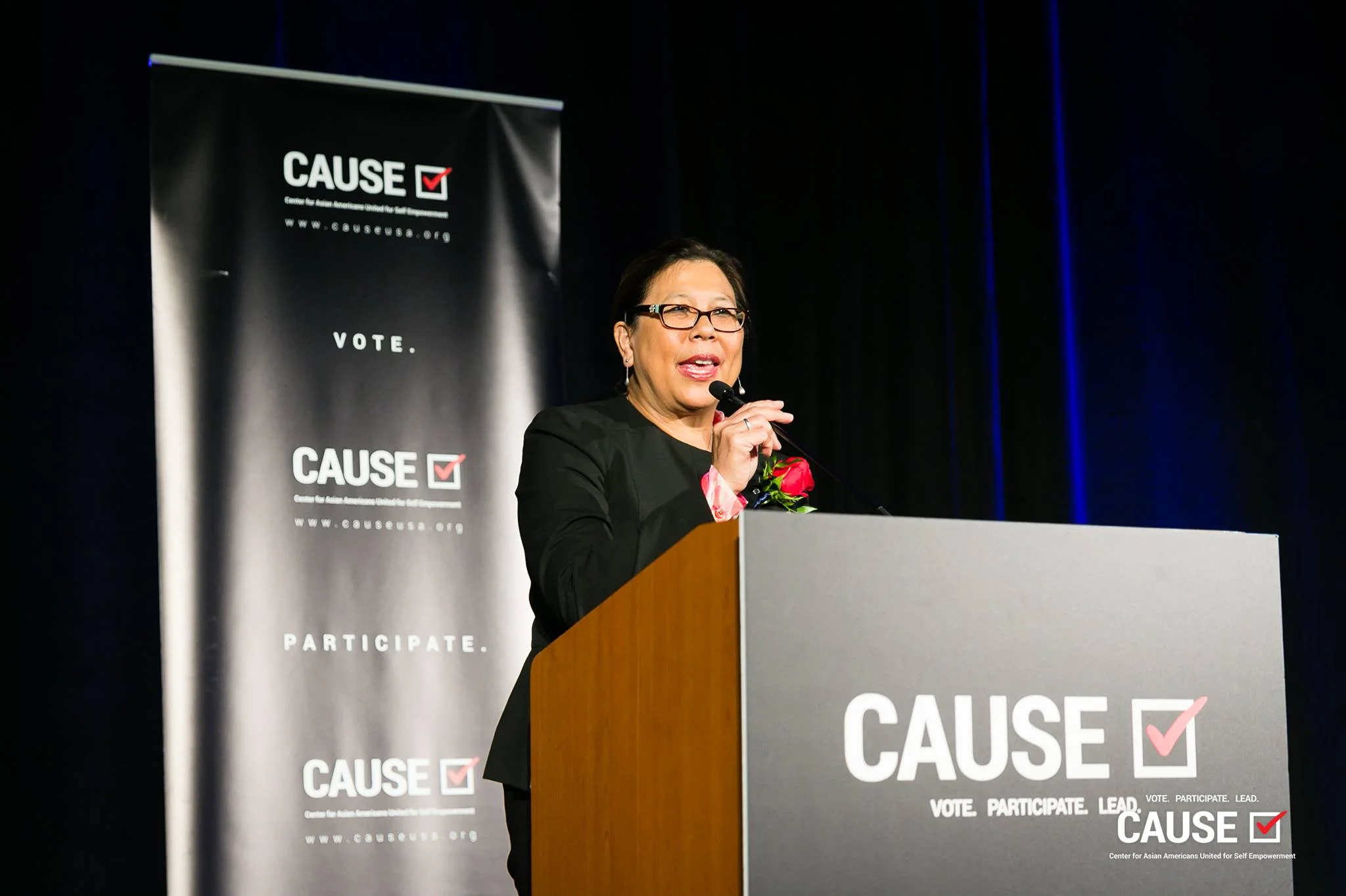 Betty Yee speaking at the 2019 CAUSE Annual Gala: The Future We Define