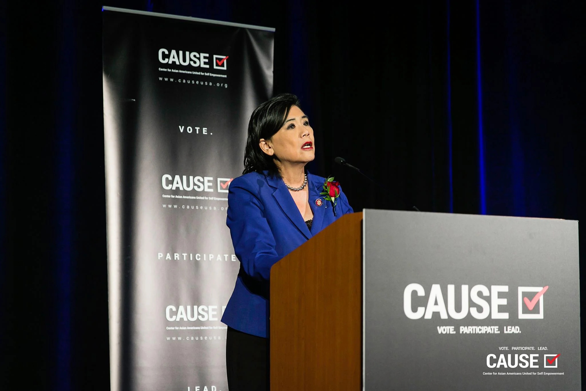 Judy Chu speaking at the 2019 CAUSE Annual Gala: The Future We Define