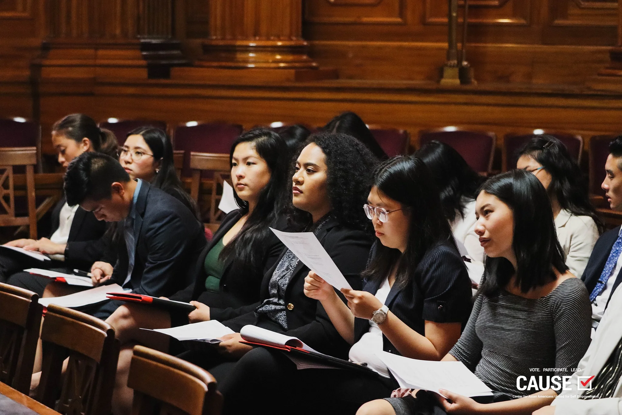 2019 CAUSE Leadership Academy interns in Sacramento, California