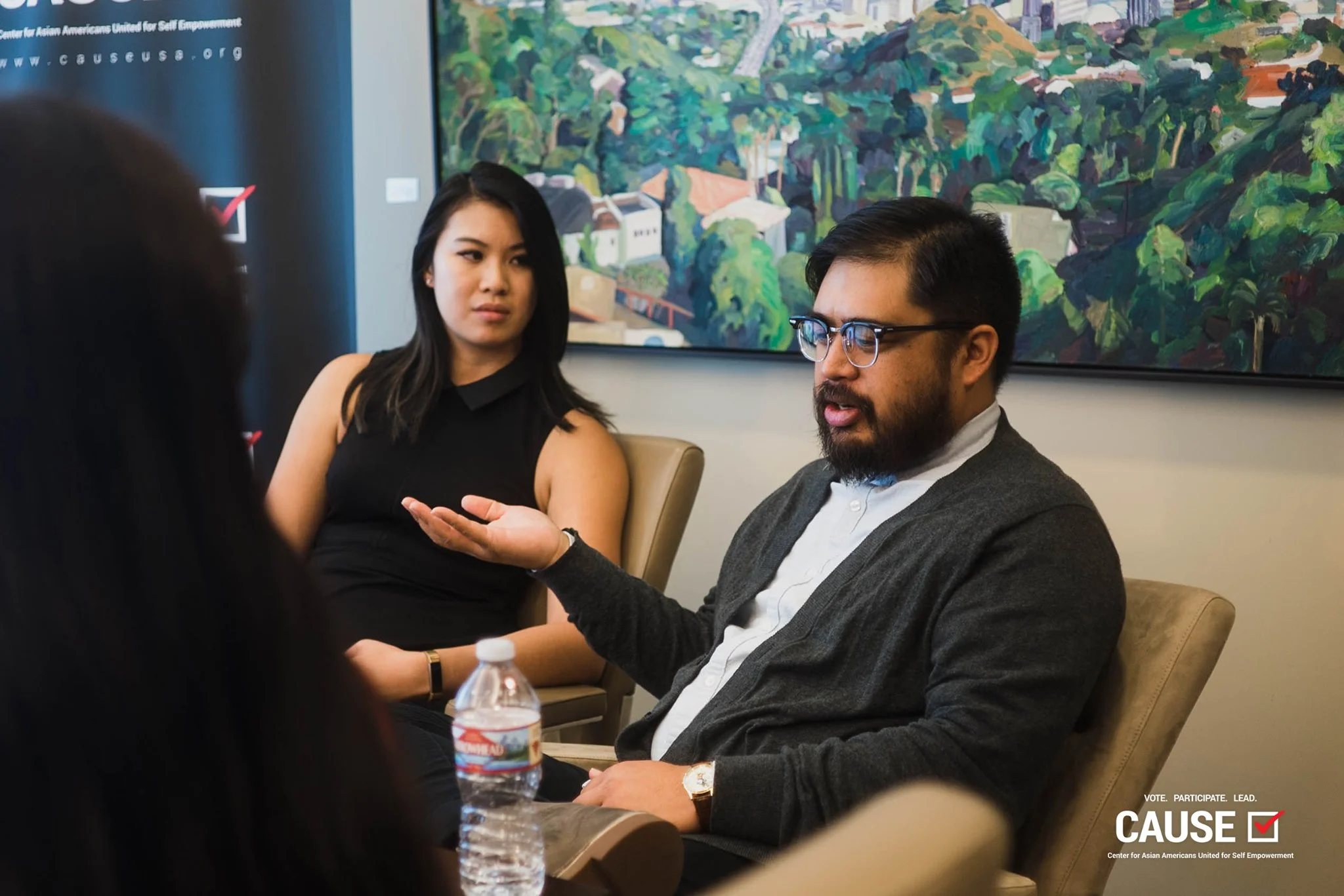Michael Nailat speaking to the 2019 CAUSE Leadership Academy