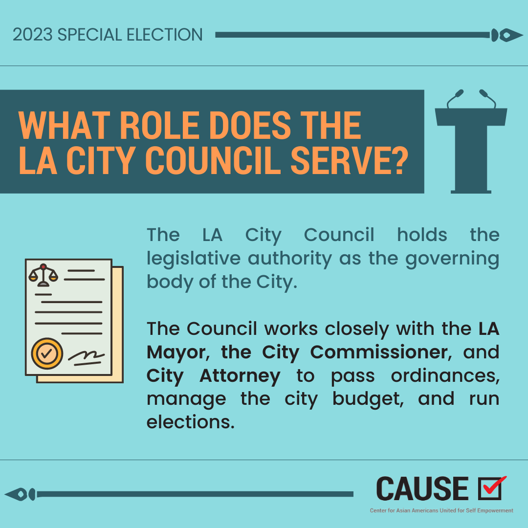 Did You Know? Los Angeles City Council Edition — CAUSE