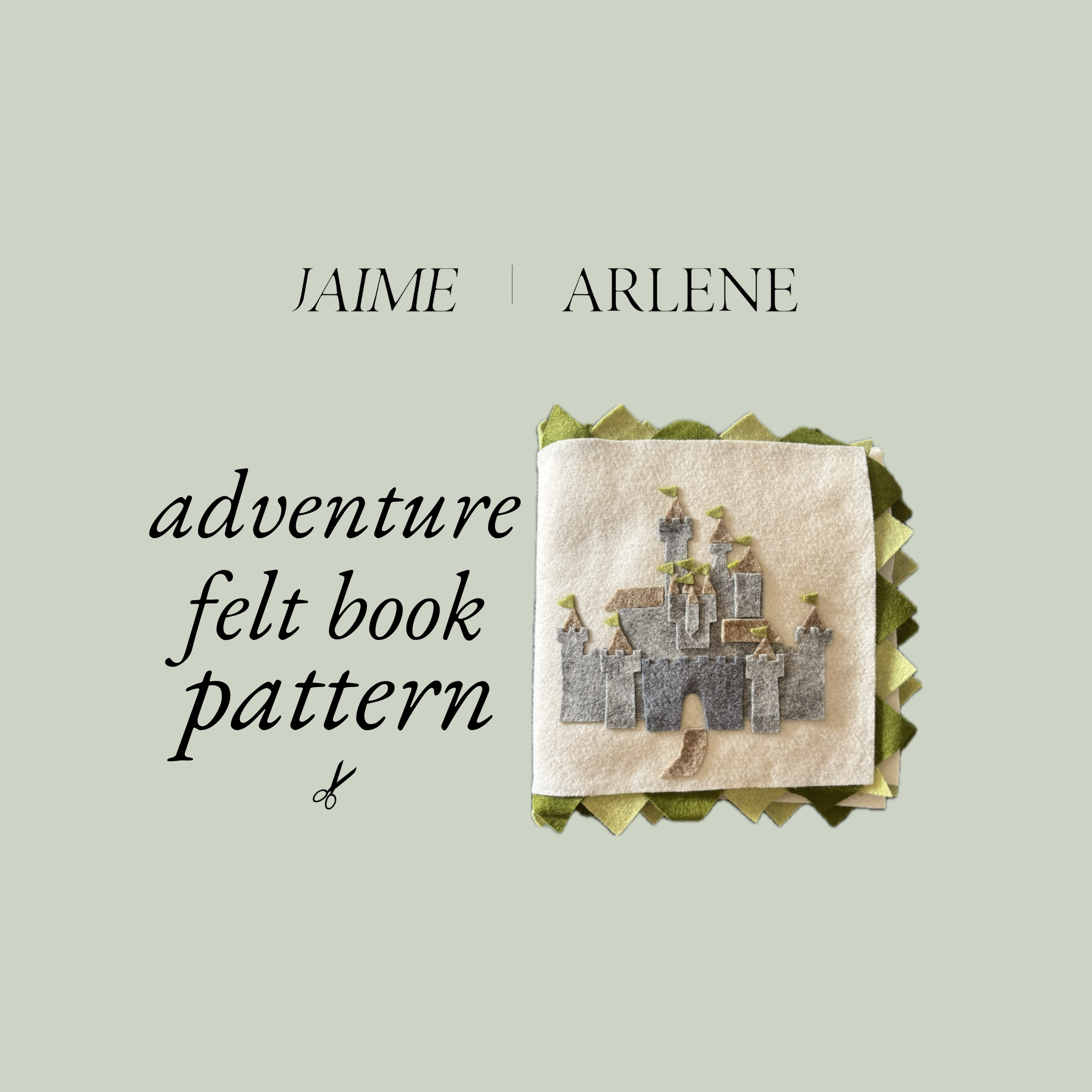 ADVENTURE FELT BOOK PATTERN