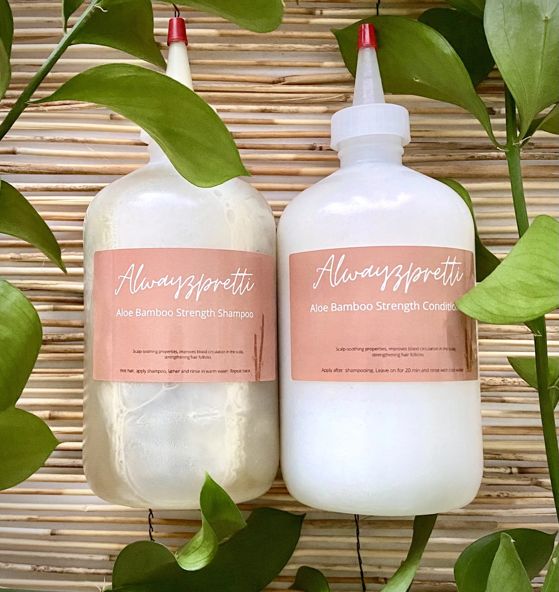Aloe Bamboo Strengthening Shampoo & Conditioner