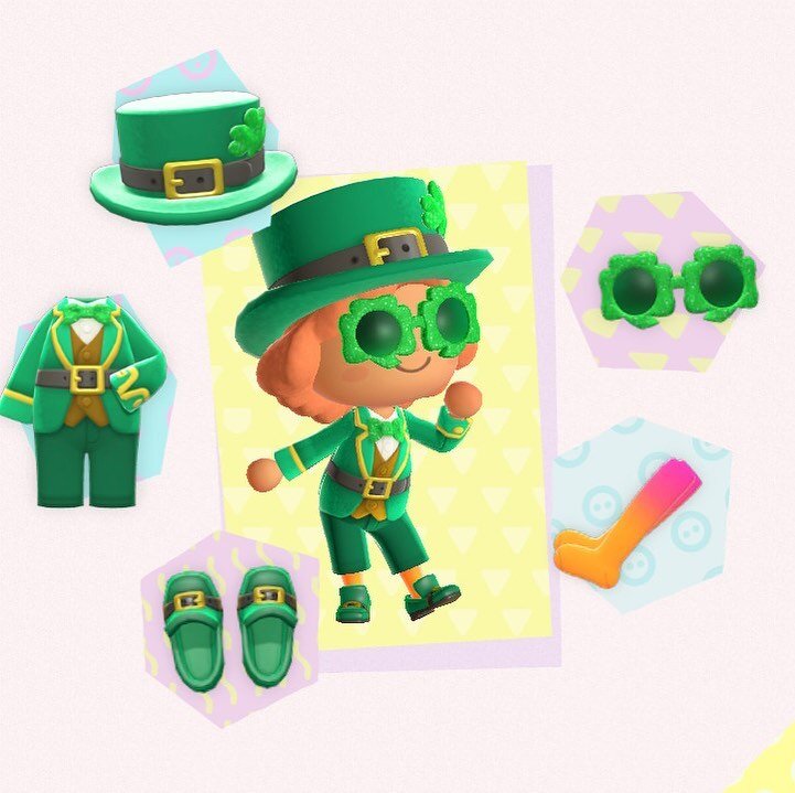 It&rsquo;s called #Fashion!!! Ever heard of it?!
 
#stpatricksday is Wednesday! Getting my island ready to serve &ldquo;Luck o&rsquo; the Irish&rdquo; realness...ok maybe just my little villager! Lemme live through her ok?