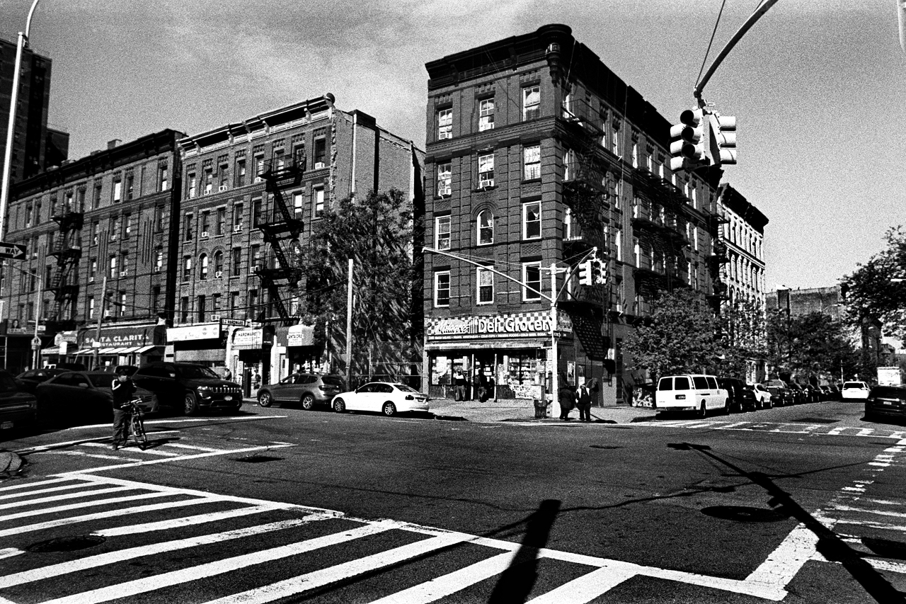  386 E. 139th St. (corner building) the morning of tenant protest. Mott Haven, Bronx, NY (May 2017)  