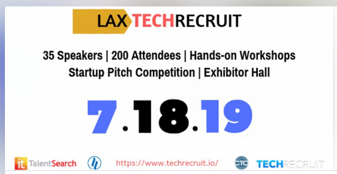 LAX TechRecruit Conference 2019 