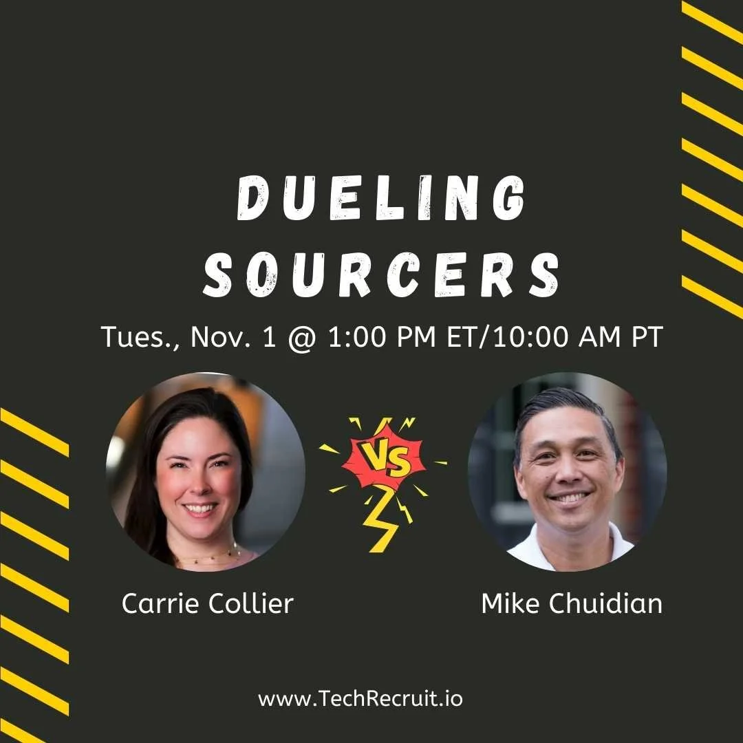 Register for Dueling Sourcers Tues., Nov. 1