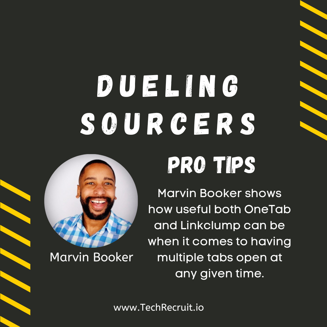 Ultimate Sourcing Rumble: Marvin Booker Talks OneTab and Linkclump