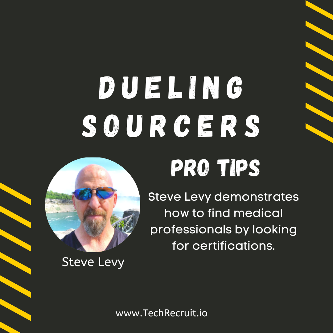 ULTIMATE SOURCING RUMBLE: STEVE LEVY TALKS CERTIFICATIONS FOR MEDICAL PROFESSIONALS