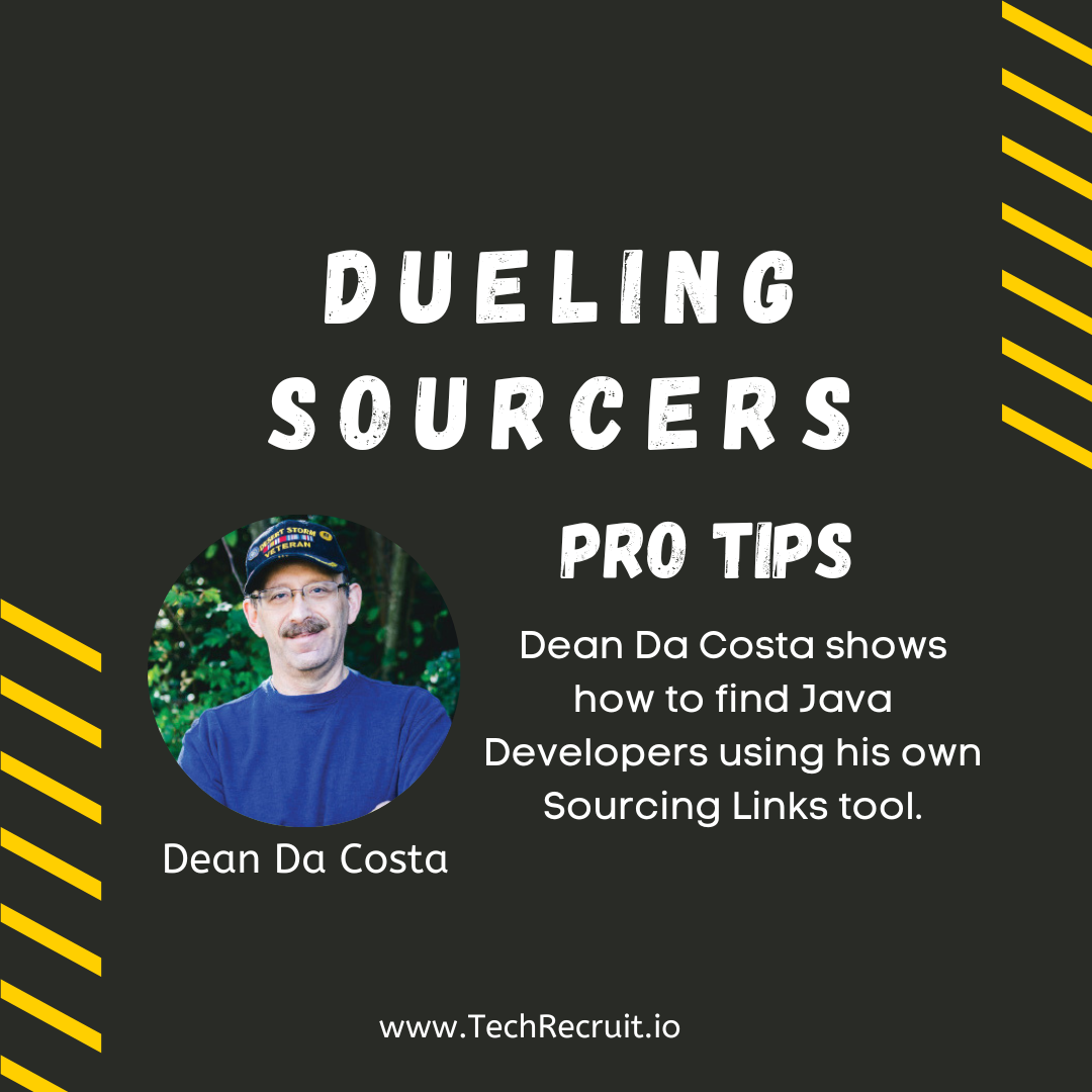 Ultimate Sourcing Rumble: Dean Da Costa Talks Finding Java Developers Using Sourcing Links