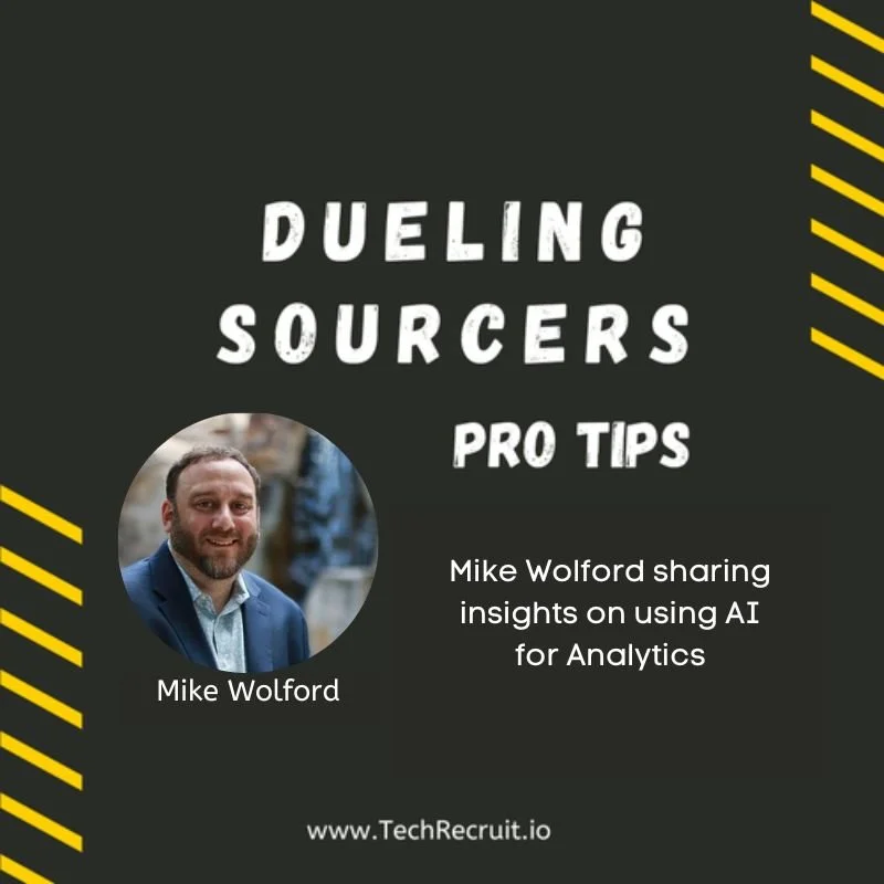 Silicon Valley TechRecruit Conference - Using AI for Analytics with Mike Wolford