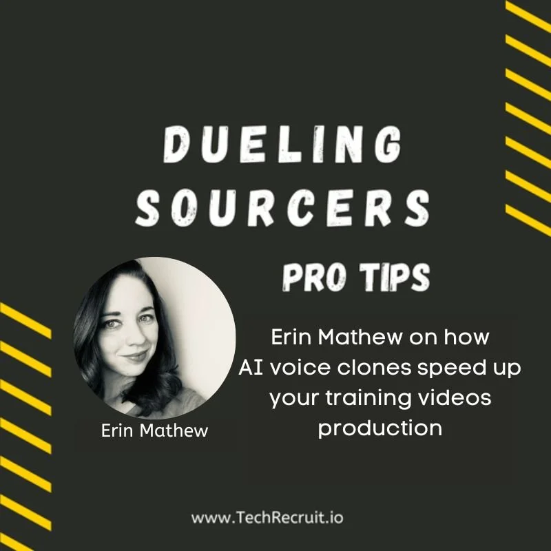 Ultimate Sourcing Rumble -  Unlocking Efficiency with Clone Voices for Trainings feat. Erin Mathew &amp; Mikey Weil