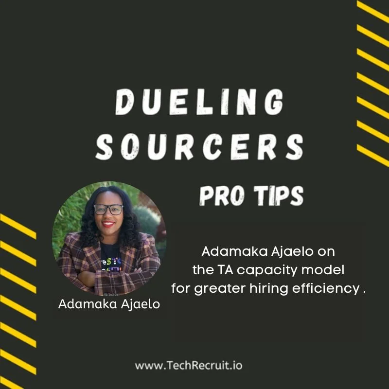 Silicon Valley TechRecruit Conference - Greater Hiring Efficiency With Adamaka Ajaelo