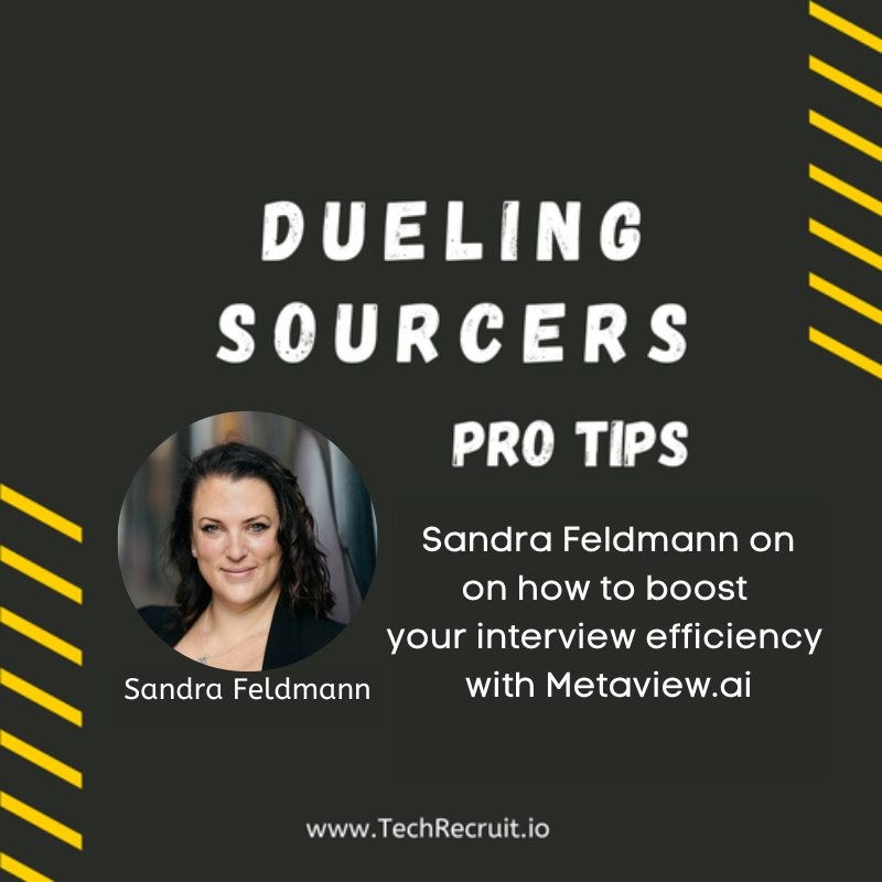 Dueling Sourcers - Boost Your Interview Efficiency With Metaview.ai