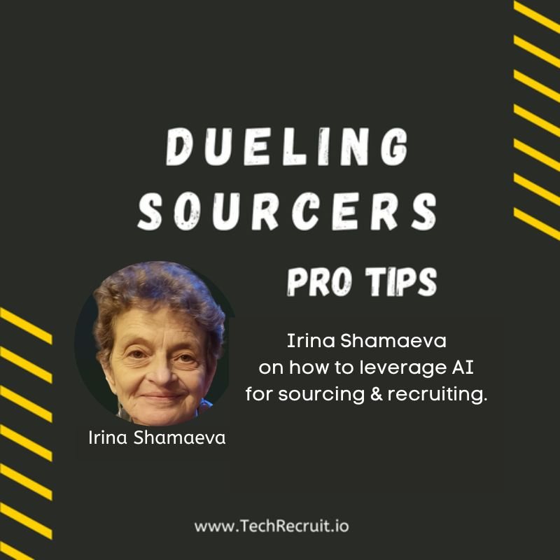 Silicon Valley TechRecruit Conference - How to Leverage AI for Recruitment with Irina Shamaeva