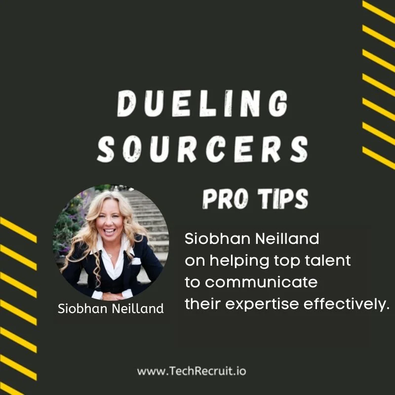 Silicon Valley TechRecruit Conference - Empowering Top Talent in Interviews with Siobhan Neilland