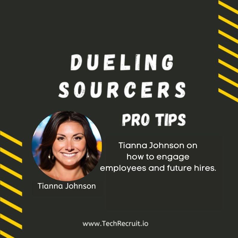 Silicon Valley TechRecruit Conference - How to Engage Employees &amp; Potential Hires with Tianna Johnson