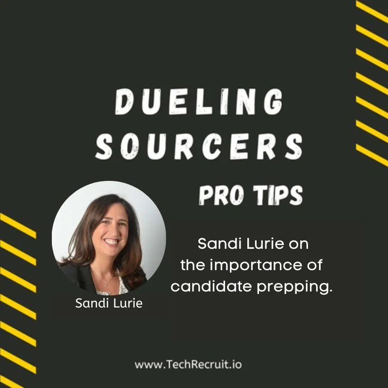 Silicon Valley TechRecruit Conference - Recruitment Success With Strategic Candidate Prep with Sandi Lurie