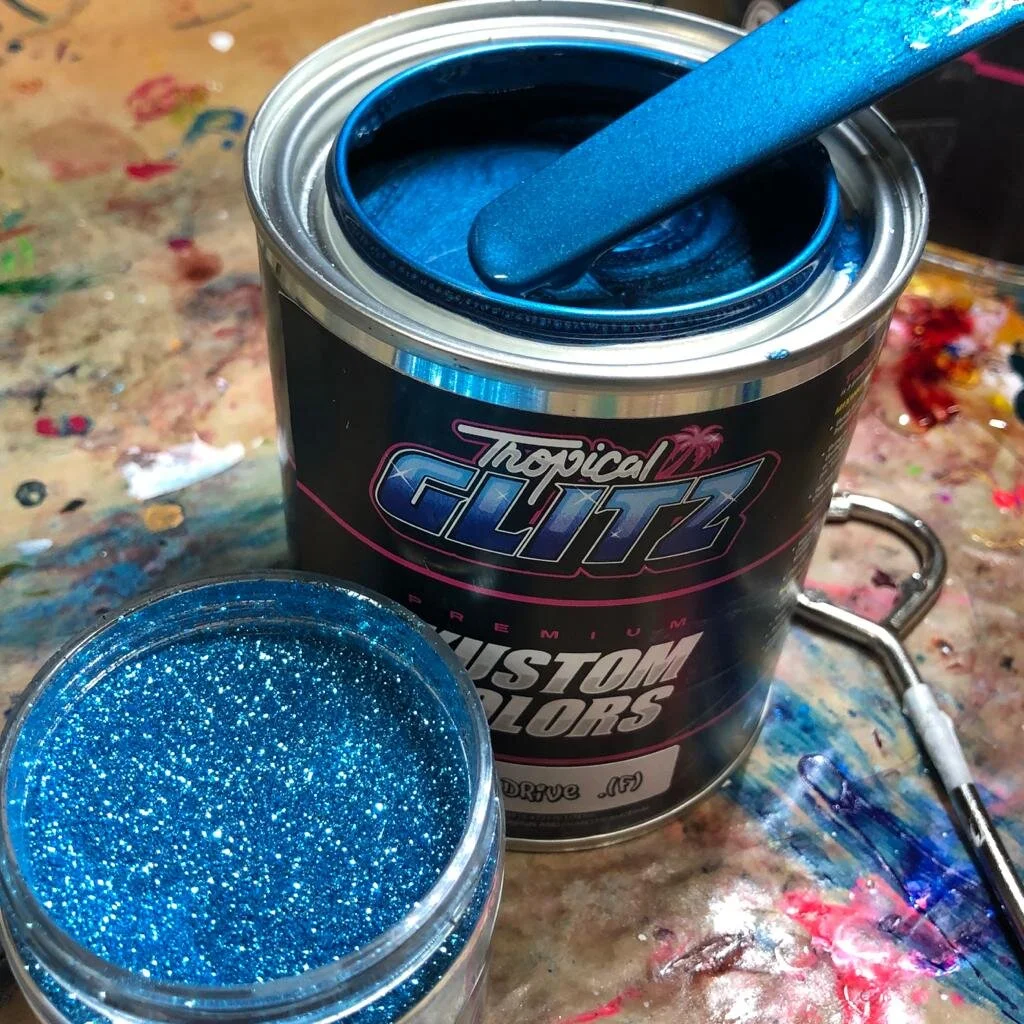 Metallic Java Paint Metallic Light Blue Paint