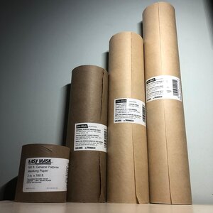 Trimaco 3-in x 180-ft Adhesive Craft Masking Paper at