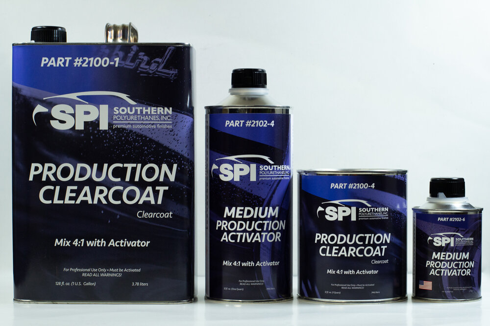 6400 Quart Kit of Performance Clear Coat