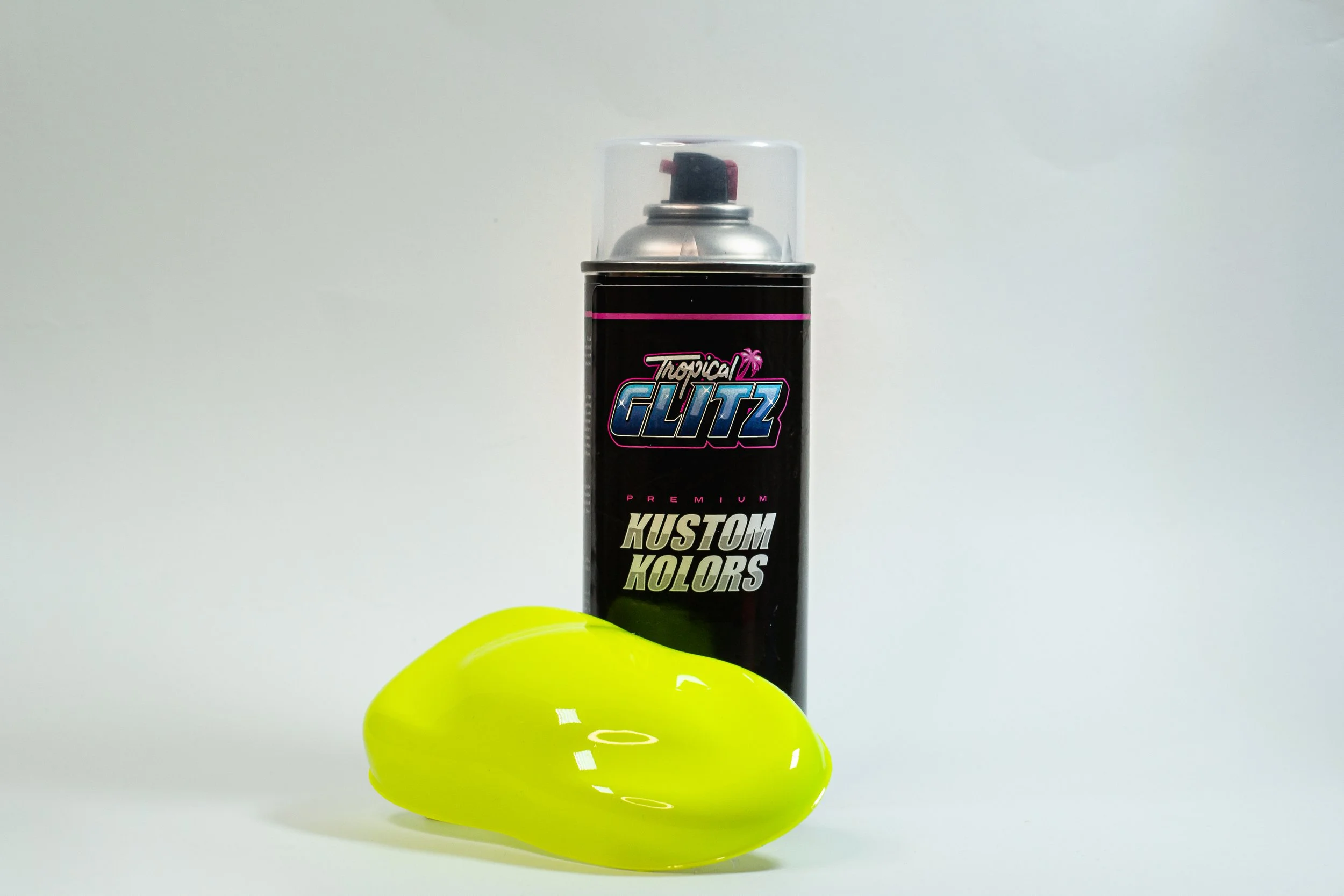 Mellow Yellow 1:1 Neon Paint — Tropical Glitz