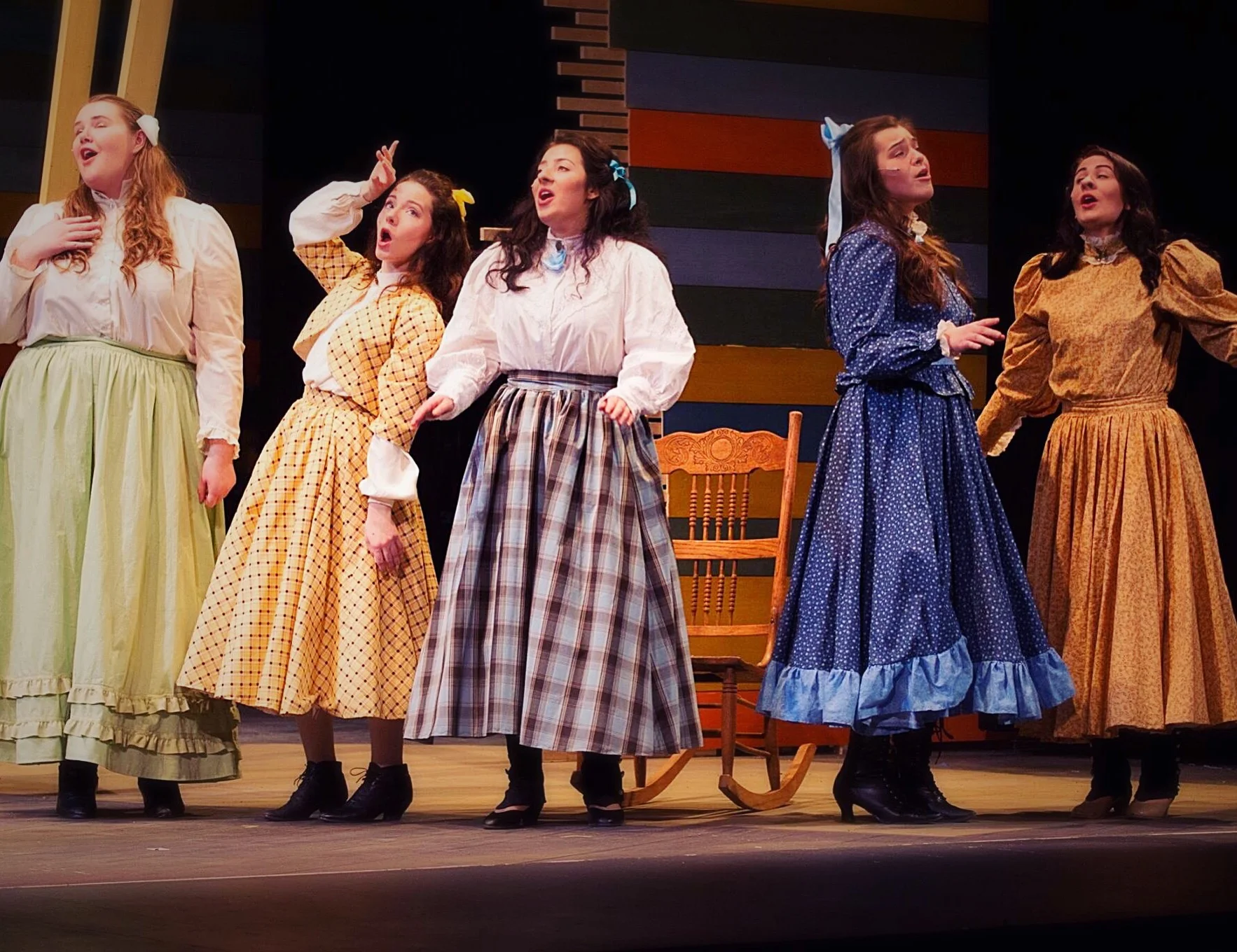  Angelique as Ellen in Oklahoma 