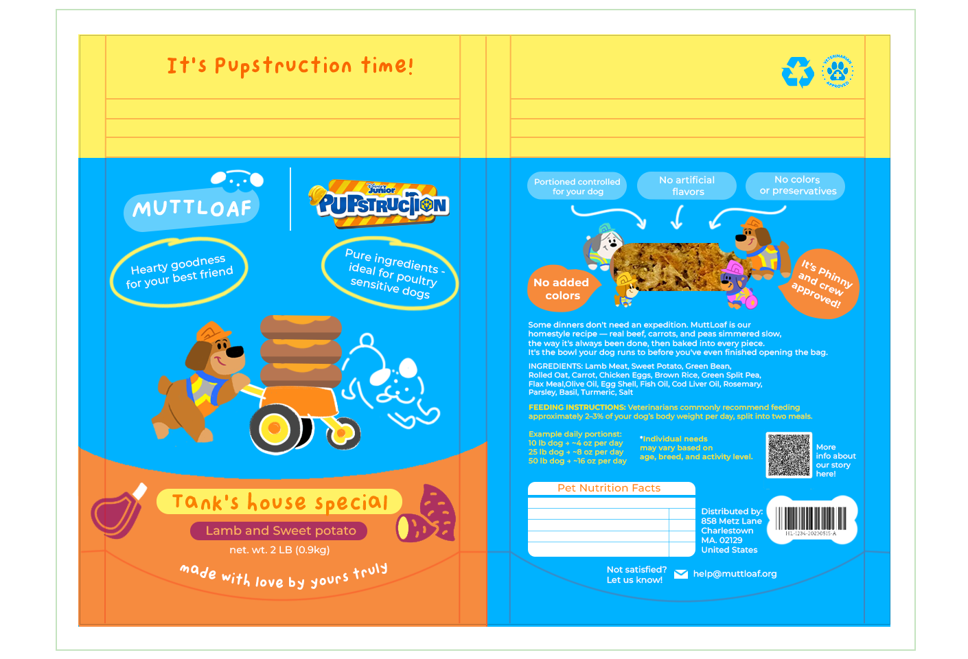 Pupstruction x Muttloaf Collaboration