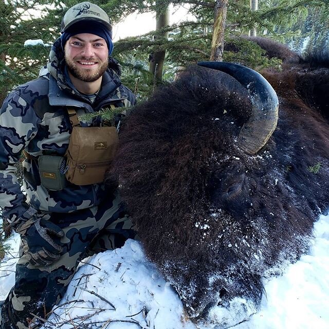 We always like to joke that this hunt or that fishing trip will be a trip of a lifetime but for Bennett, this Buffalo hunt was absolutely his trip of a lifetime!!!! He will never be allowed to apply for Buffalo in Alaska ever again.&nbsp; But what an