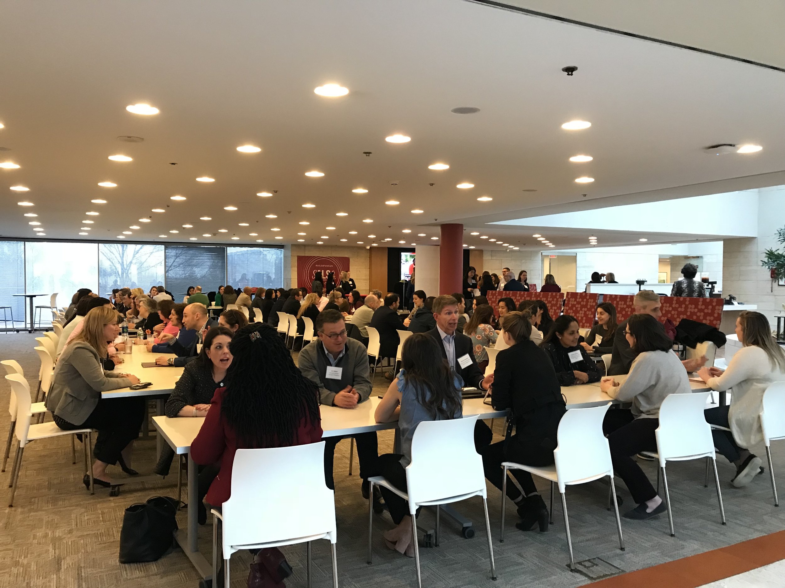  More than 40 senior executives signed up to take part in Purchase WLN’s first annual speed networking event.  