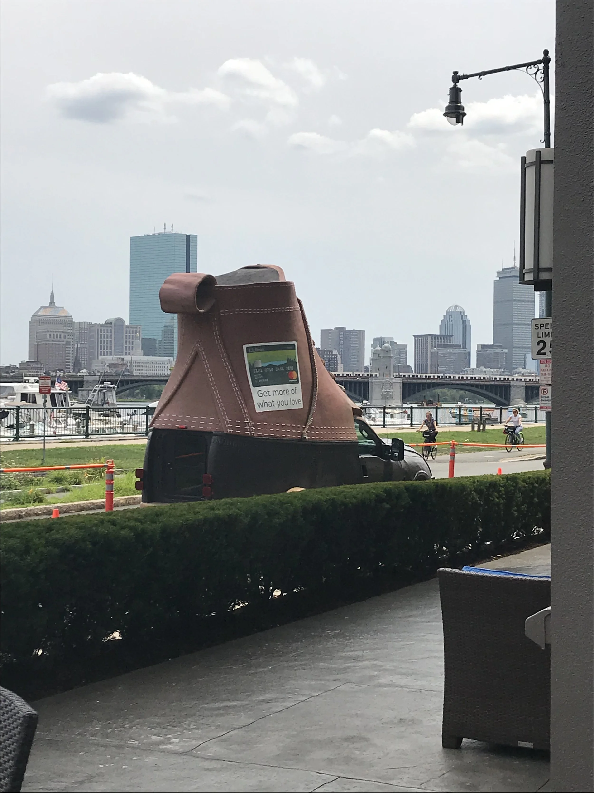  I spy the L.L.Bean Bean Boot!  