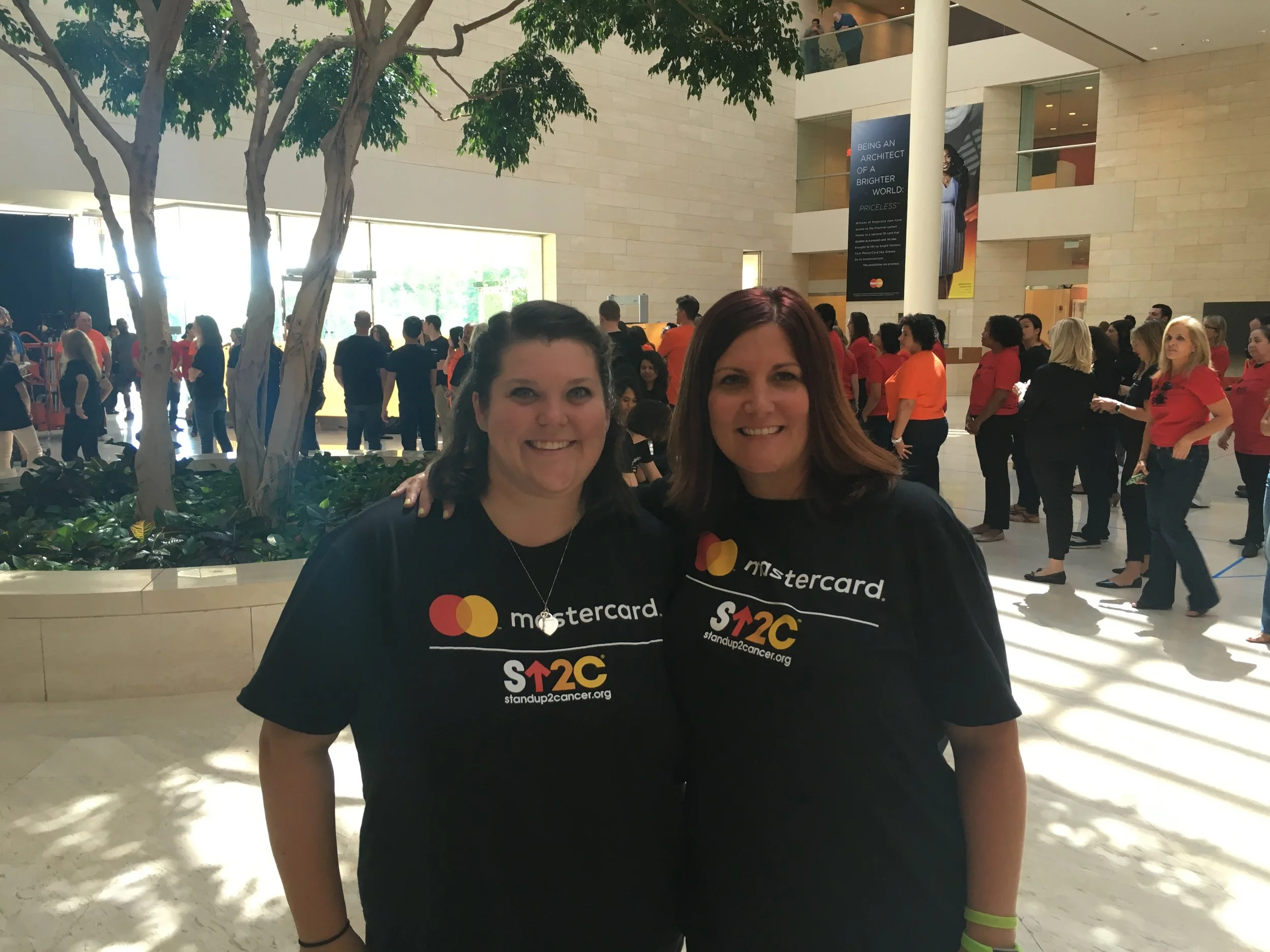  Volunteering at a SU2C commercial shoot - not pictured Eric Stonestreet from Modern Family! 