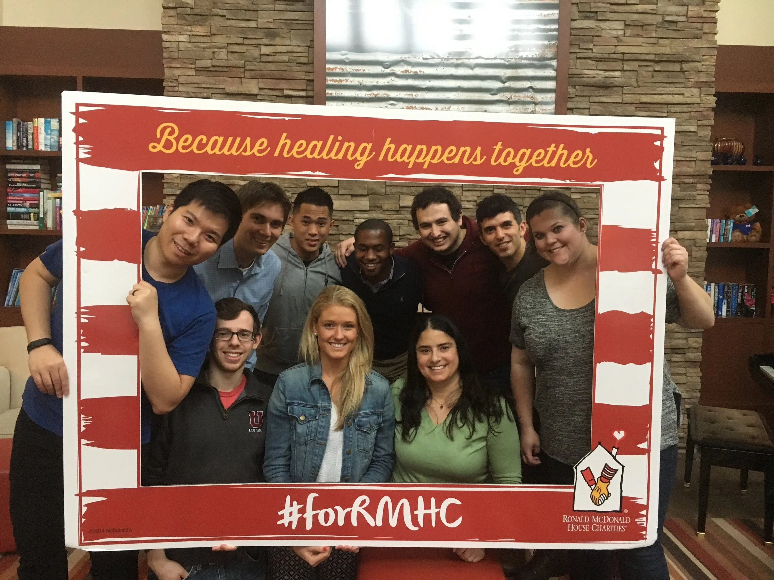  Another volunteering event at Ronald McDonald House 