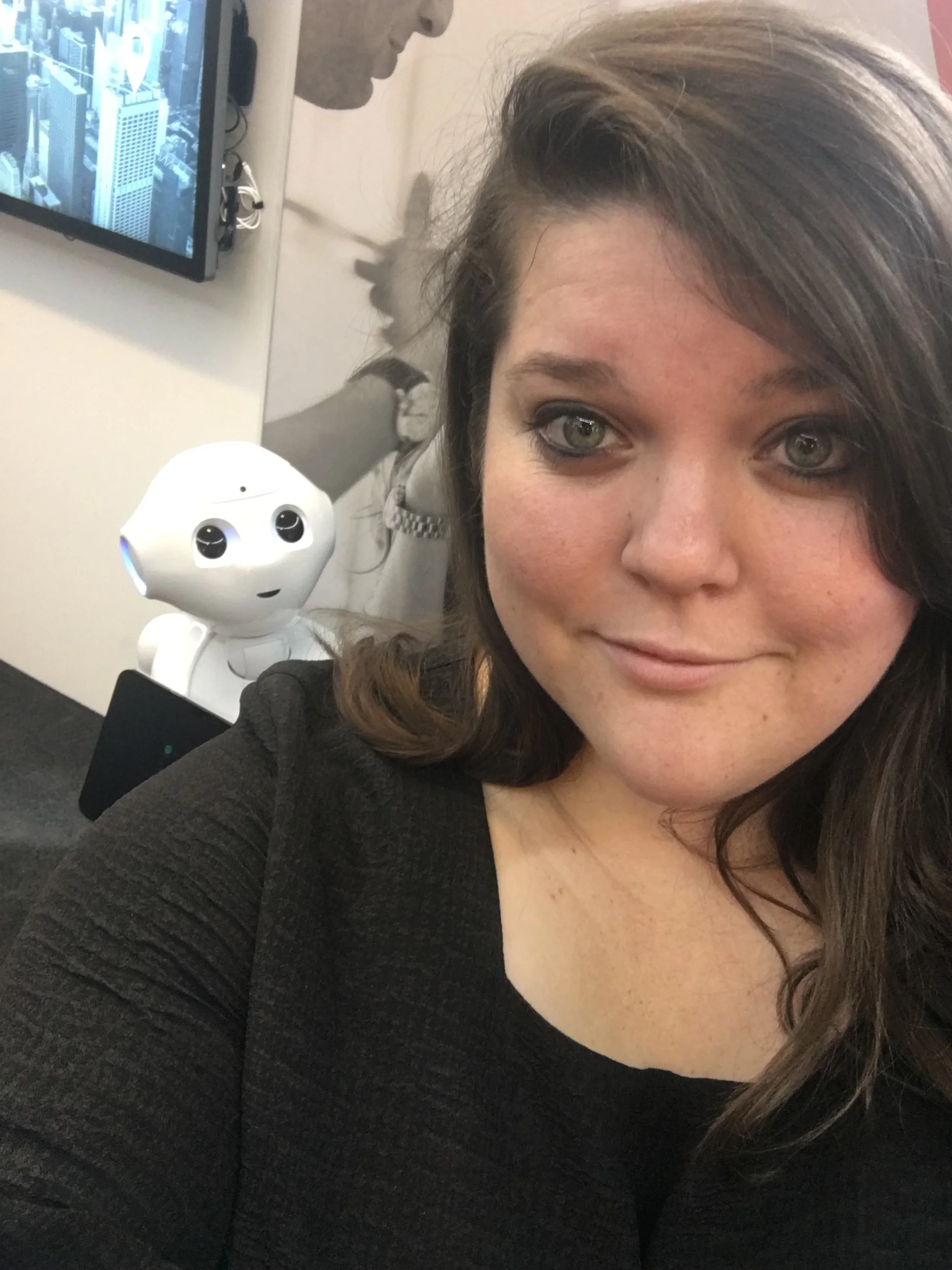 pepper the robot selfie.JPG