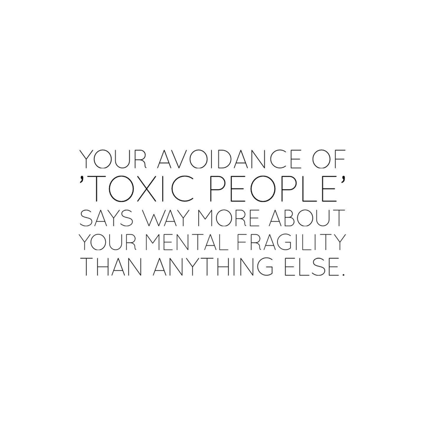 If you constantly have to remove toxic people from your life

1) did you ever try taking responsibility for your thoughts?

2) did you ever try taking responsibility for who you attract?

3) did you ever try looking in the mirror at how you let other