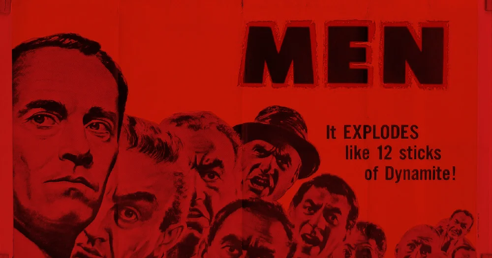 12 Angry Men film poster: detail