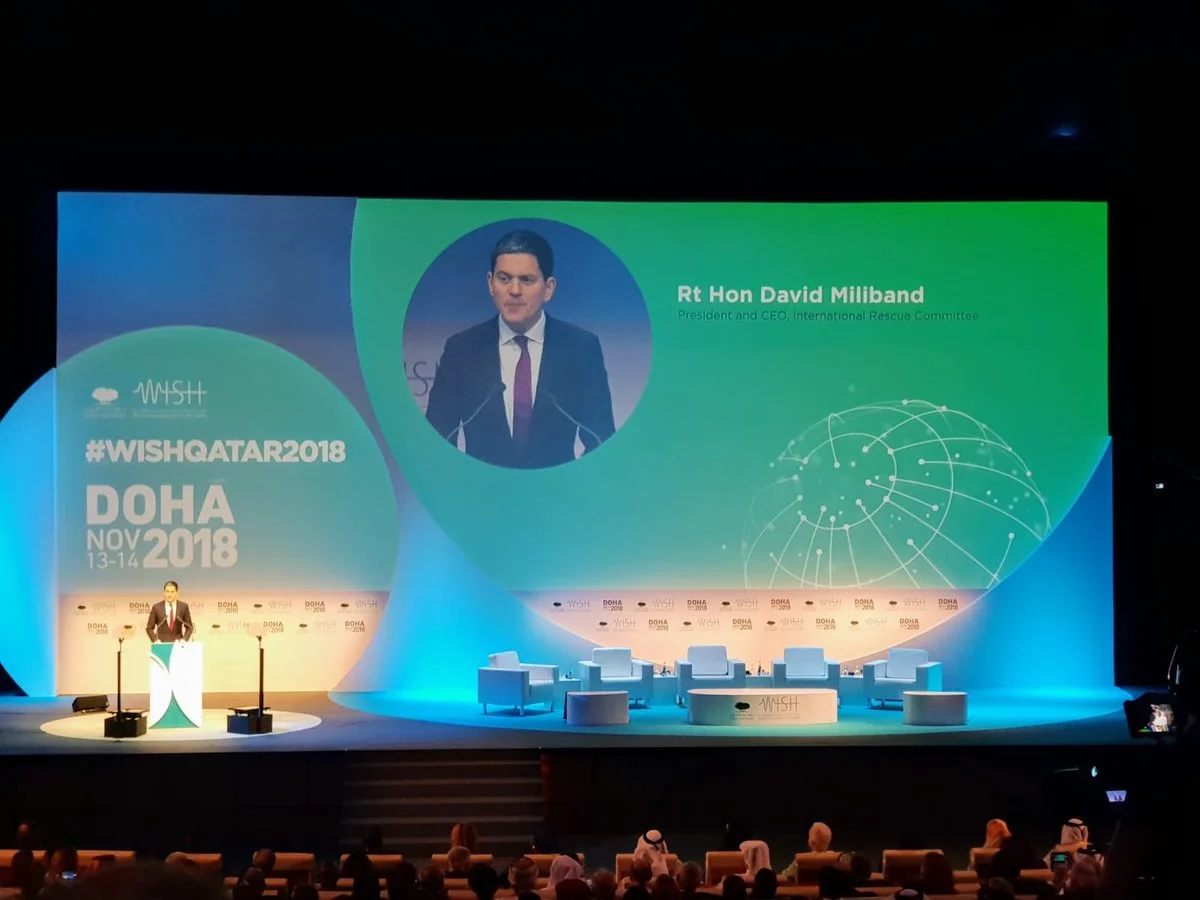 Speech by Rt Hon David Miliband, President and CEO, International Rescue Committee