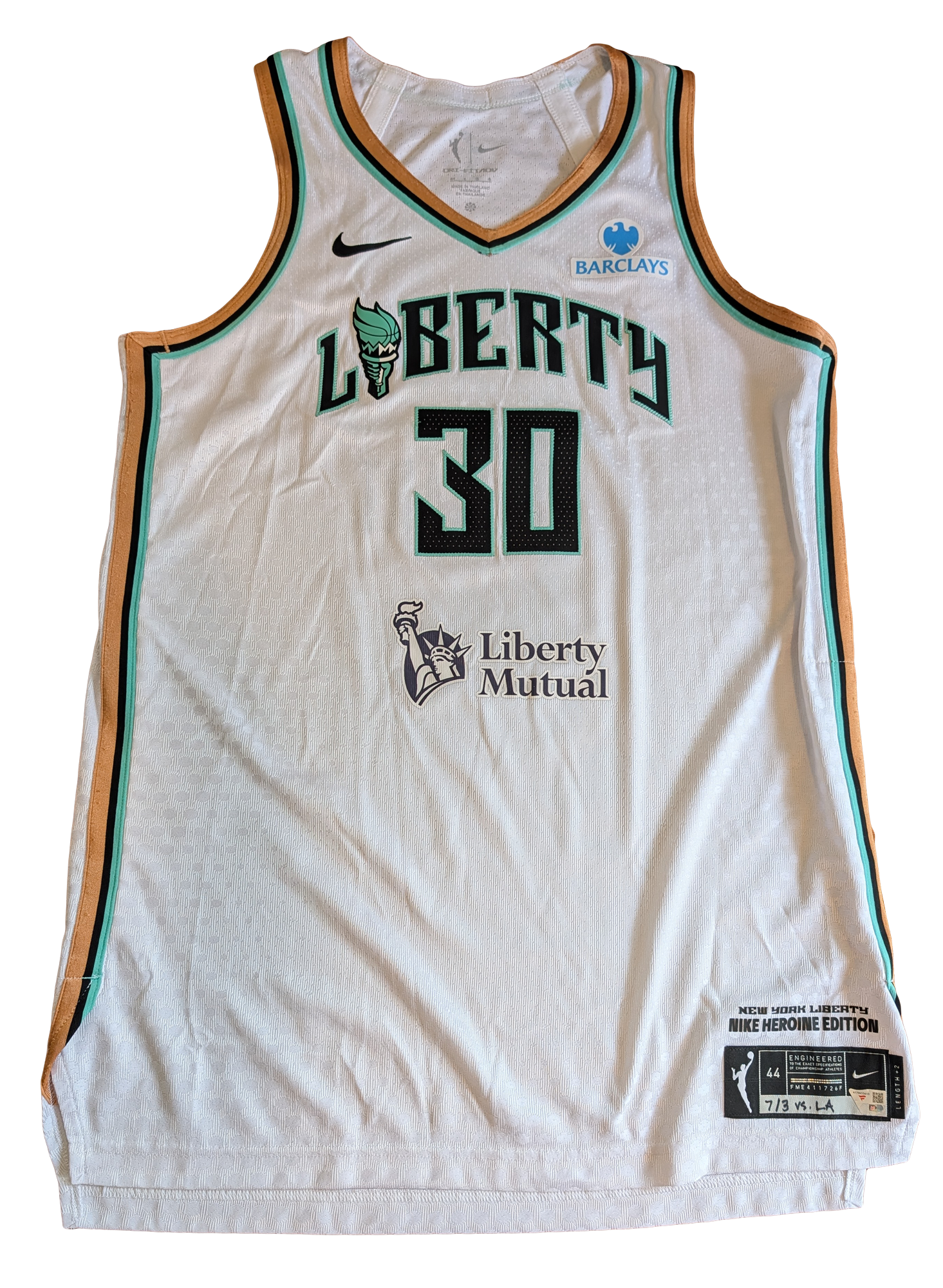 Breanna Stewart Jersey (White)